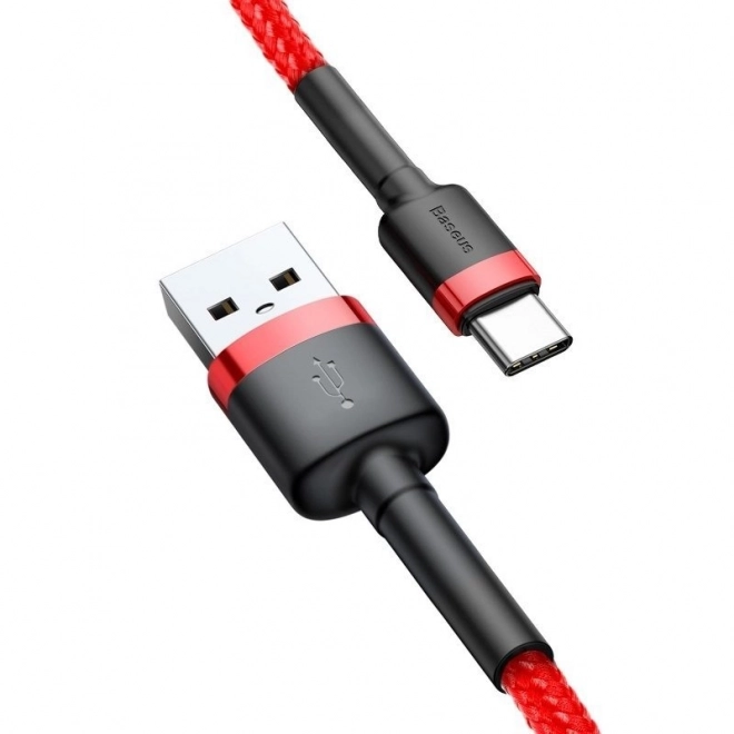 Baseus Cafule USB-C kabel 2A 3m - rød