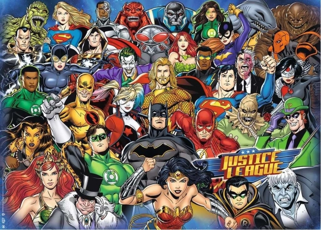 Ravensburger puslespil DC Comics-udfordring 1000 brikker