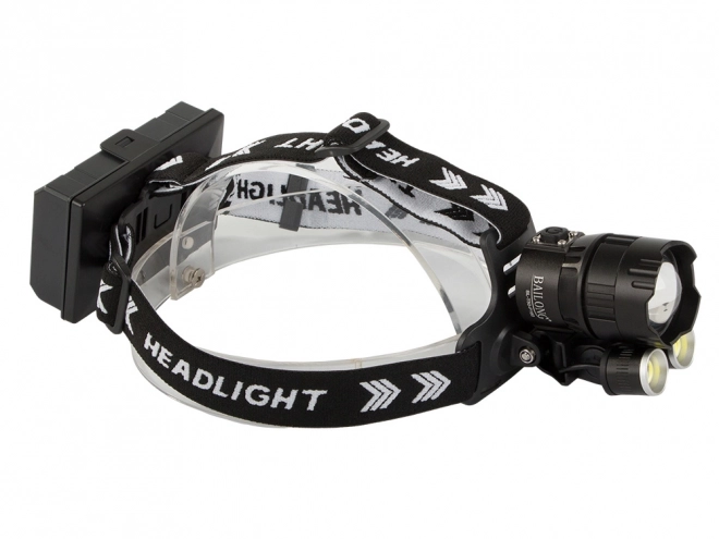 Professionelt pandelygte Bailong med LED CREE XHP160 og powerbank funktion