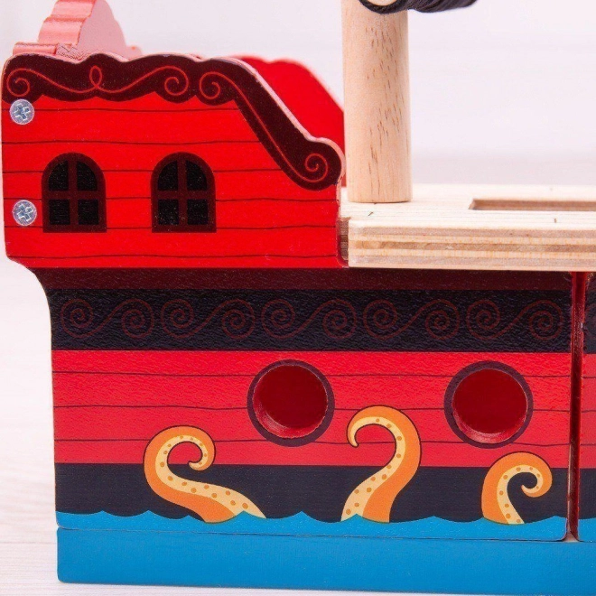 Piratgalære Bigjigs Rail