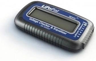 Spændingsmåler og balancer til LiPo-batterier SKYRC LiPoPal