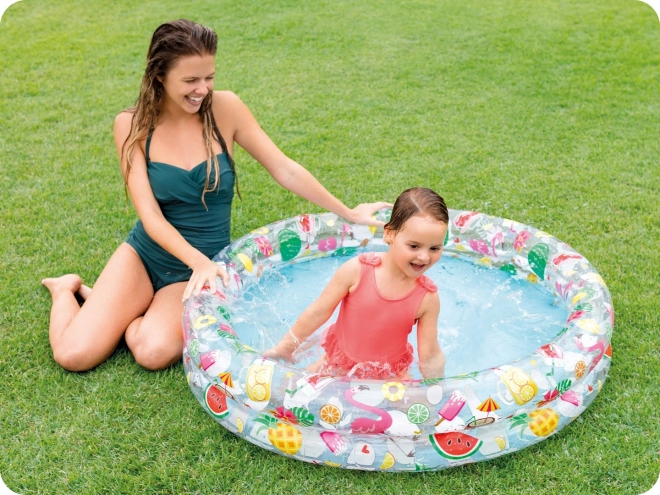 Rund pool 122x25cm