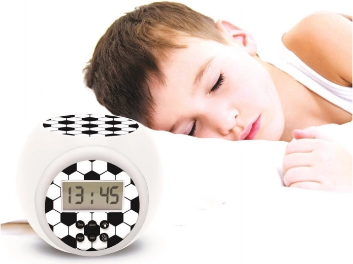 Natlys og projektor i ét