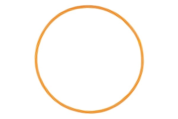 Hulahopring plast diameter 70cm
