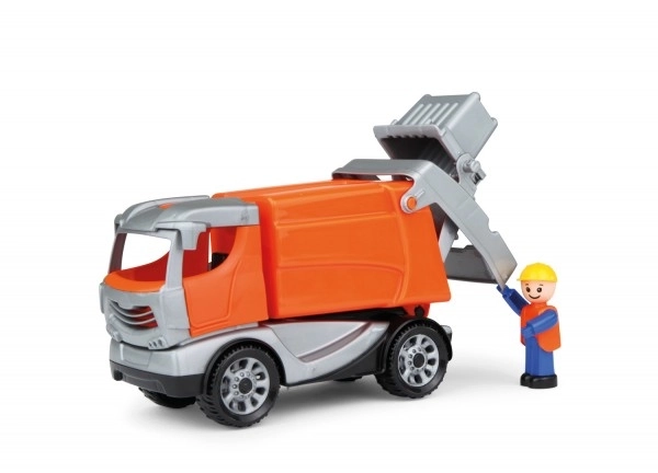 Auto Truckies skraldemand plast 25cm med figur i kasse 24m+