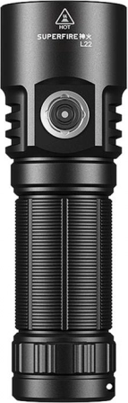 Campinglygte SUPERFIRE 5000 lm med USB‑C og IP44