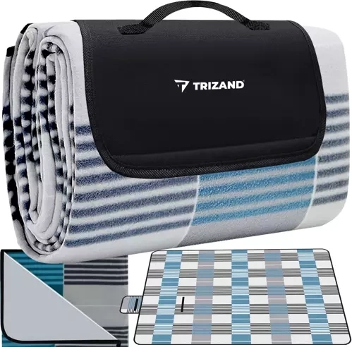 Picnictæppe Trizand 200x200 cm