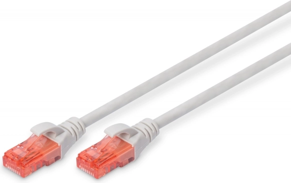 Patchkabel U/UTP kategori 6, 3 m grå
