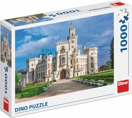 Puslespil Slottet Hluboká 1000 brikker – DINO