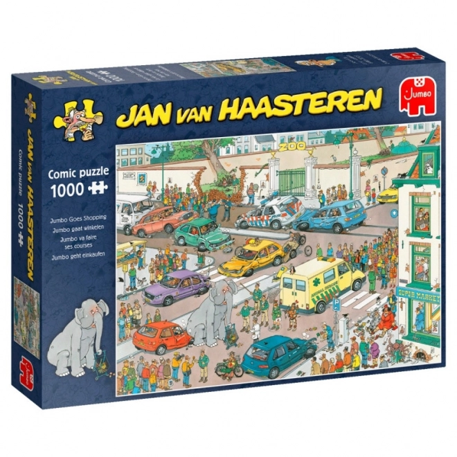 JUMBO Puslespil Jumbo går på indkøb, 1000 stykker