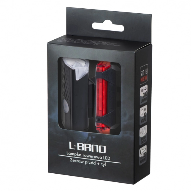 LED Cykellys Sæt USB