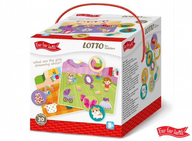 Far Far Land Lotto for piger