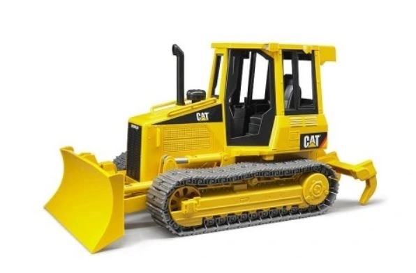 Lille bulldozer CAT fra Bruder