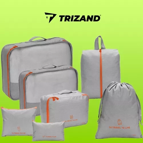 Rejsearrangør til kuffert - 7 stk Trizand 23111