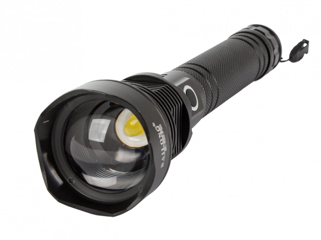 Militær taktisk lommelygte med Cree LED XHP90 Zoom Balong