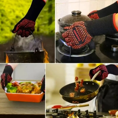 Varmebestandige grillhandsker