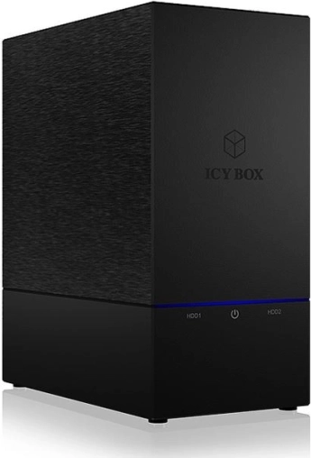 Ekstern boks ICY BOX til 2× 3,5" HDD med RAID og USB 3.0