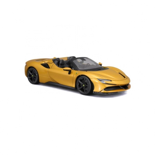 Bburago Ferrari SF90 Spider 1:18 - Gul