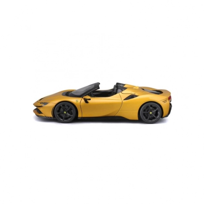 Bburago Ferrari SF90 Spider 1:18 - Gul