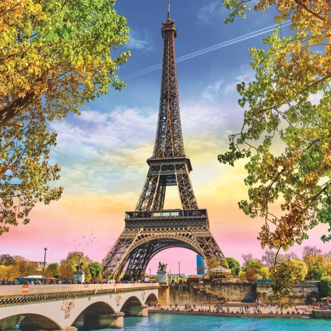 Romantisk motiv af Paris