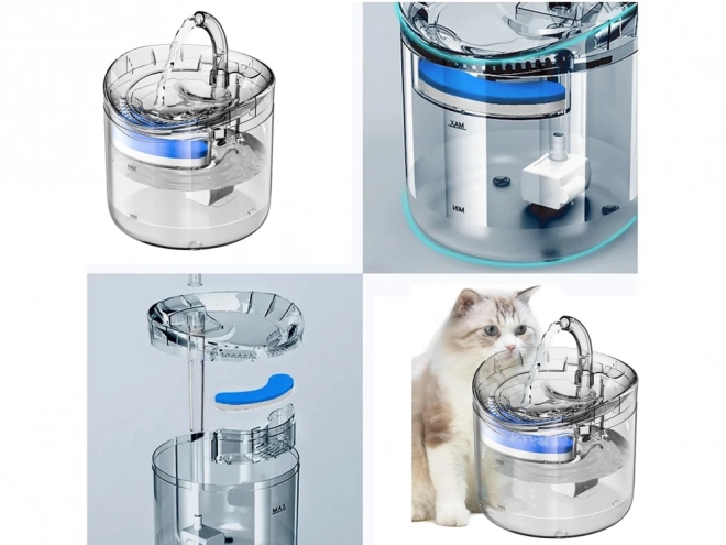 Automatisk drikkedispenser til katte og hunde