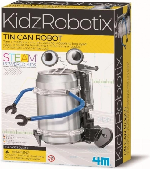 Byg og få gang i en robot af en dåse