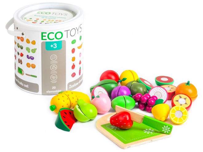 Træfrugt til skæring ECOTOYS