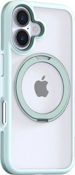 torras ostand r fusion etui til iphone 16 grøn
