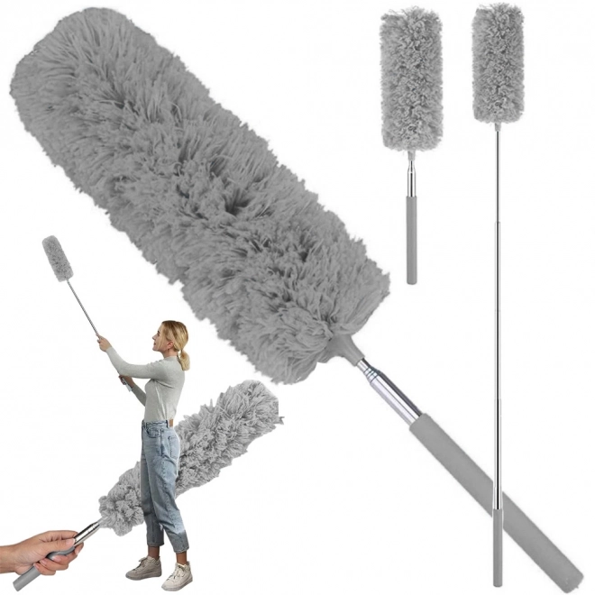 Teleskopisk mikrofiberstøvklud