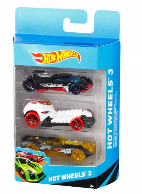 Hot Wheels bilmester sæt 3 stk