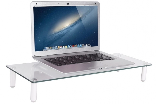 Glasstativ til monitor