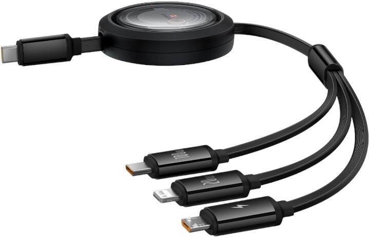 Tre stik og opladning af flere enheder