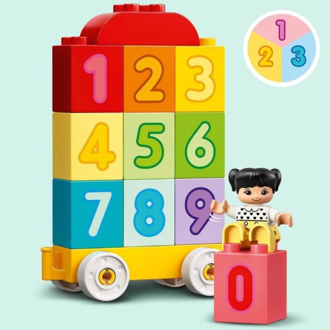 LEGO Duplo 10954 Tog med tal - Lær at tælle