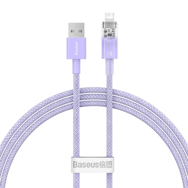 Hurtigopladende USB-A til Lightning Baseus Explorer Series 1m