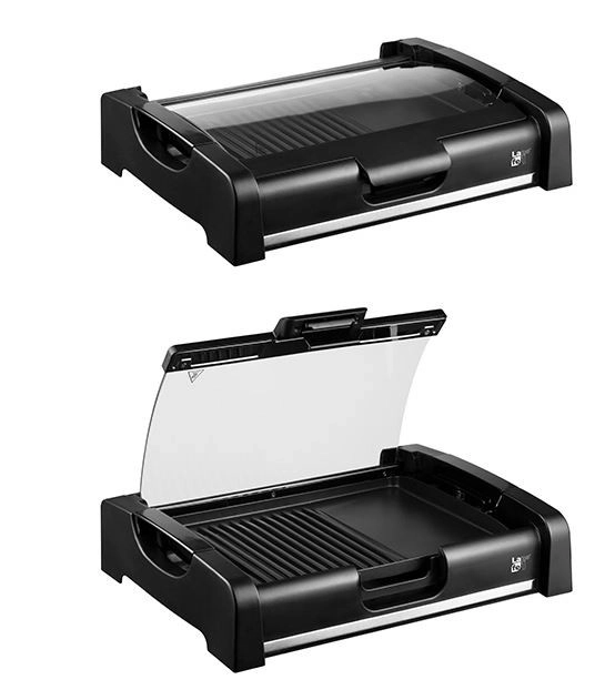 Elektrisk grill med låg Lafe