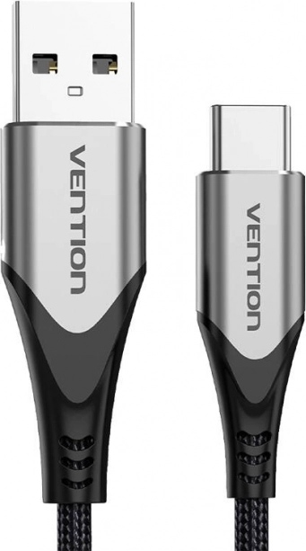 USB-kabel USB-A til USB-C Vention 0,5 m grå