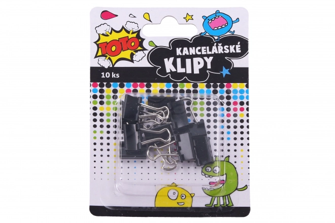 Kontorklips 15 mm, 10 stk