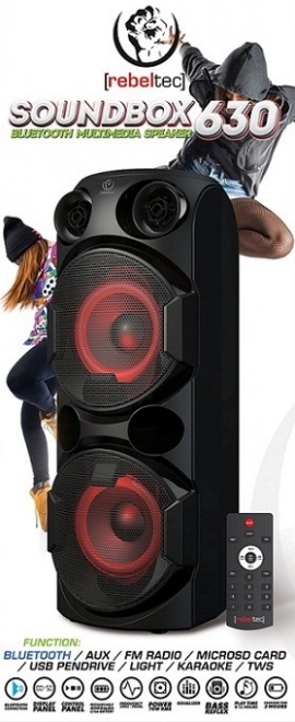 Karaoke højttaler Bluetooth SoundBox 630
