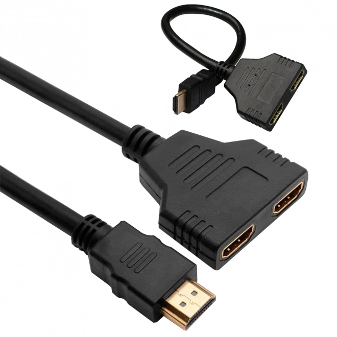 Hdmi splitter til 2 porte FHD