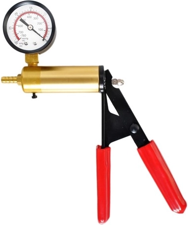 Præcis manuel pumpe med manometer
