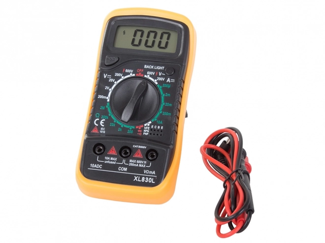 Digital multimeter til måling af spænding og strøm