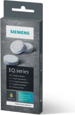 Rensetabletter til Siemens kaffemaskine, 10 stk.