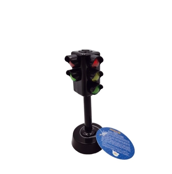 Funktionelt trafiklys med lys- og lydeffekter - 12 cm