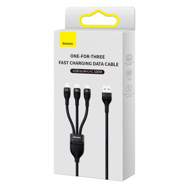 USB kabel Baseus Flash Series 3i1