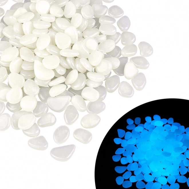 Fluorescerende lysende sten
