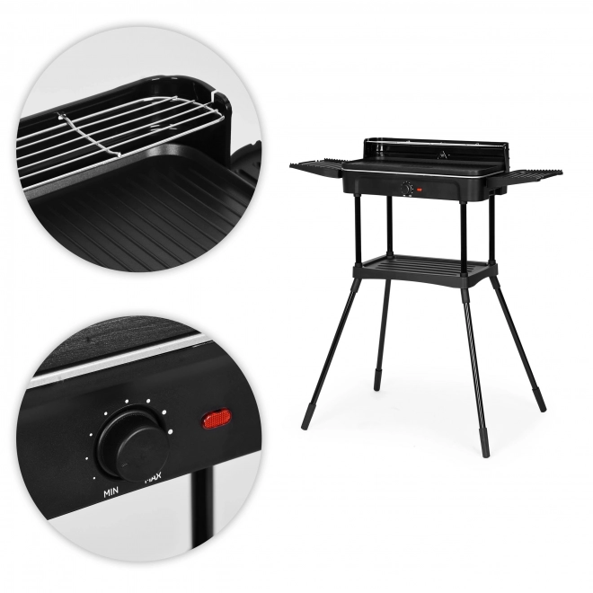 Elektrisk grill 3 i 1 MultiGarden: fritstående og bordmodel