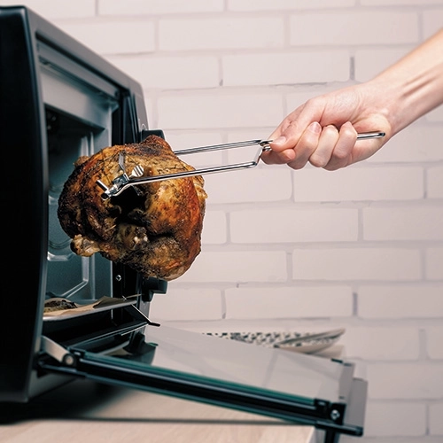 Rotisserie 360° for saftigt kød
