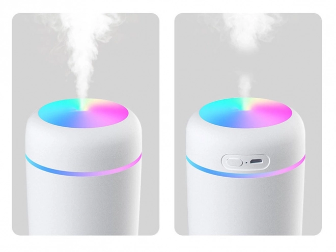 Mini luftfugter og duftspreder USB med RGB-belysning