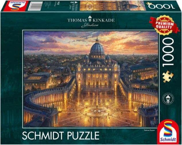 Puslespil Vatikanet, Italien 1000 brikker SCHMIDT