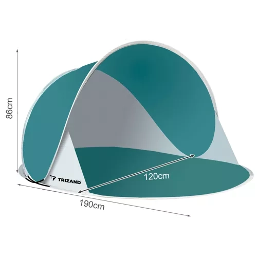 Strandtelt 190x86x120cm Trizand 23856